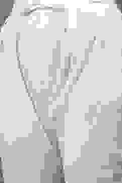 Rohit Bal Off White Cotton Silk Anarkali Yarndyed Suit Set image number 2