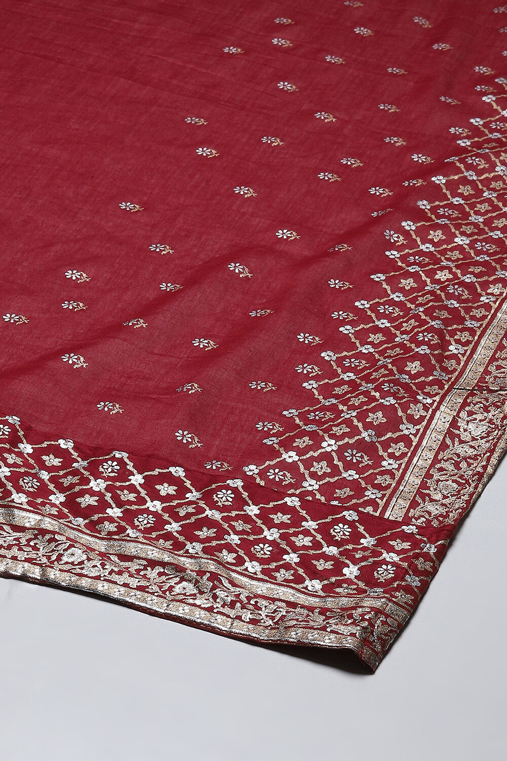 Sap Green Art Silk Straight Kurta Palazzo Suit Set image number 3