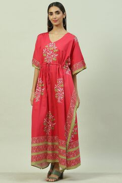 Pink Cotton Printed Nightwear image number 0