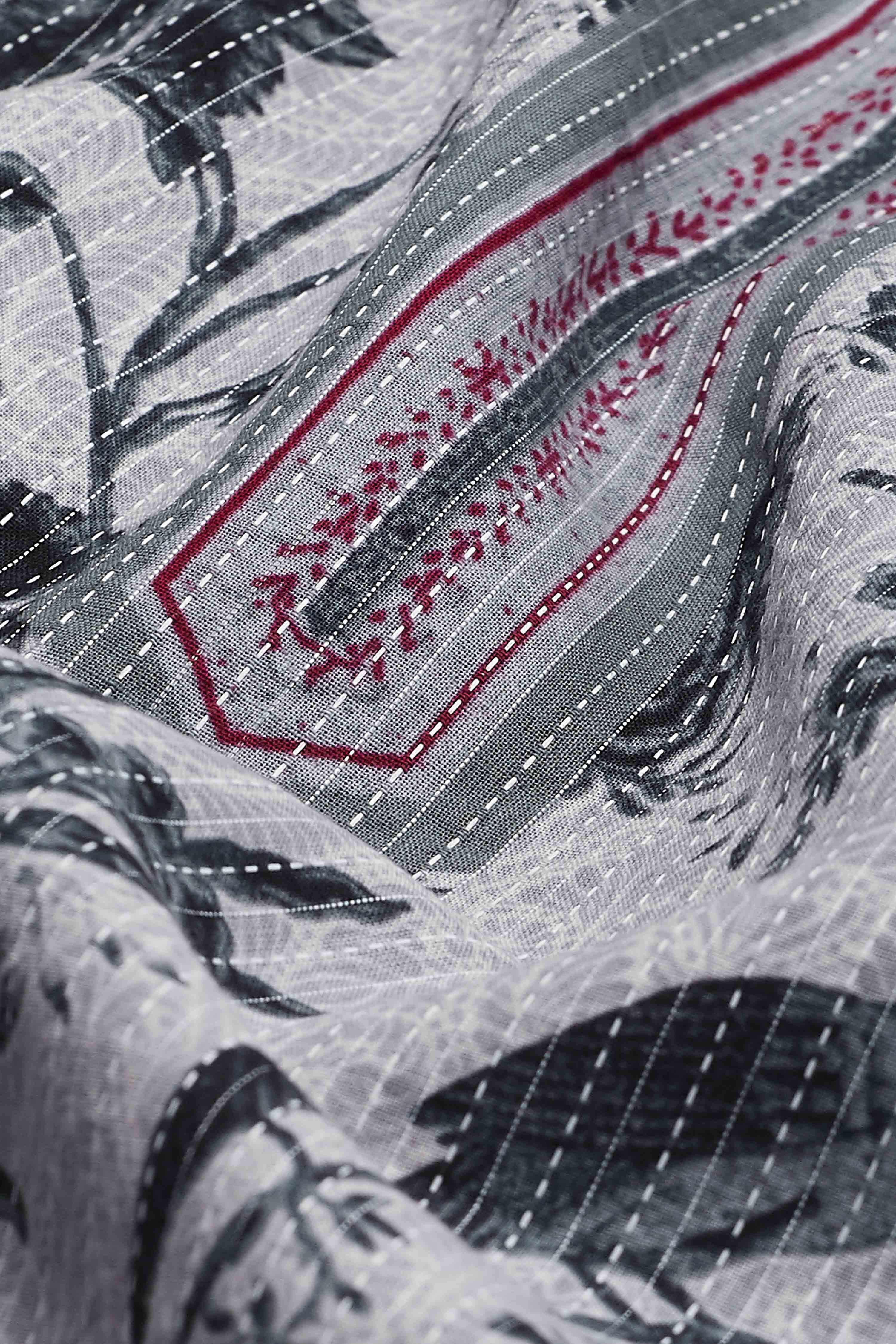 Black Cotton Straight Kurta image number 2