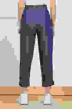 Light Blue Tencel Yarndyed Narrow Pant image number 5