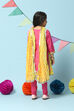 Pink Cotton Blend Straight Kurta Churidar Suit Set image number 6