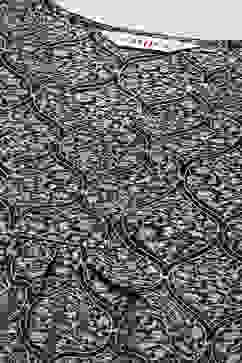 Navy Poly Viscose Straight Printed 2 Piece Set image number 1