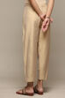 Gold Slim Pants image number 3