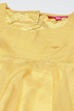 Mustard Yellow Art Silk Anarkali with Jacket Kurta Churidar Suit Set image number 2