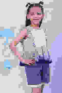 White Straight Printed Top image number 3