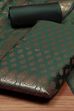 Rama Green Silk Unstitched Suit Set image number 1