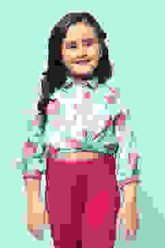 Blue Viscose Shirt image number 5