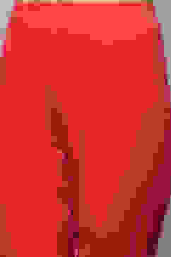 Crimson Red Cotton Anarkali Kurta Churidar Suit Set image number 2