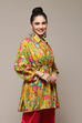 Teal LIVA Printed Top image number 3
