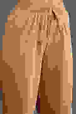 Rohit Bal Peach-Toned Silk Chanderi Floral Printed Straight Kurta Set image number 2