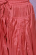 Red Art Silk Girls Straight Kurta Salwar Suit Set image number 2