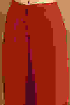 Red Embroidered Festive Straight Suit Set image number 2