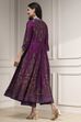 Green Printed Anarkali Suit Set image number 4