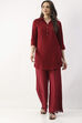 Black Cotton Flared Palazzo image number 0