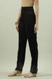 Deep Red Acrylic Pants image number 2