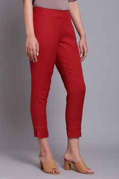 Towny Port Cotton Blend Narrow Pants image number 3