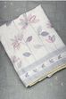 Peach Linen Printed Unstitched Suit Set image number 2