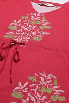 Pink Cotton Printed Nightwear image number 1