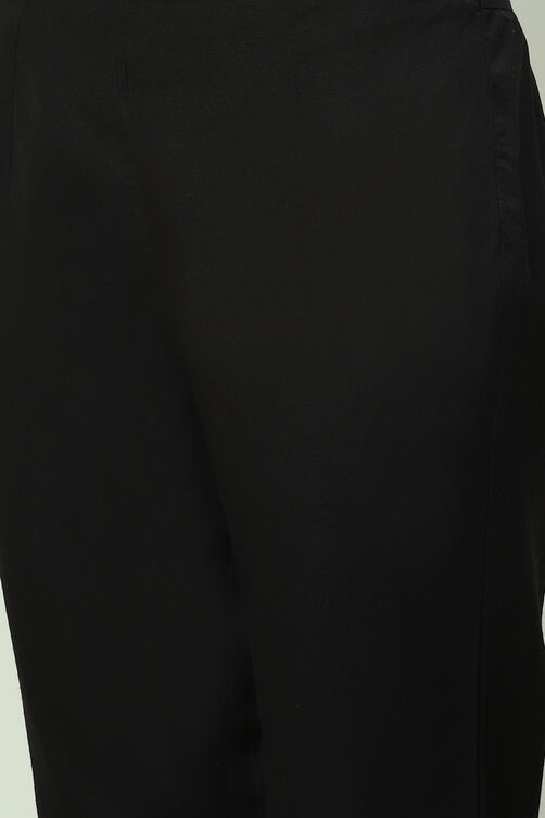 Green Bay Cotton Blend Solid Pant image number 1