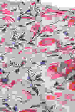 Blue Cotton Straight Printed Kurta image number 1