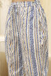 Royal Blue Cotton Screen Print Unstitched Suit Set image number 3