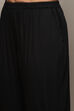 Black Cotton Hand Embroidered Unstitched Suit Set