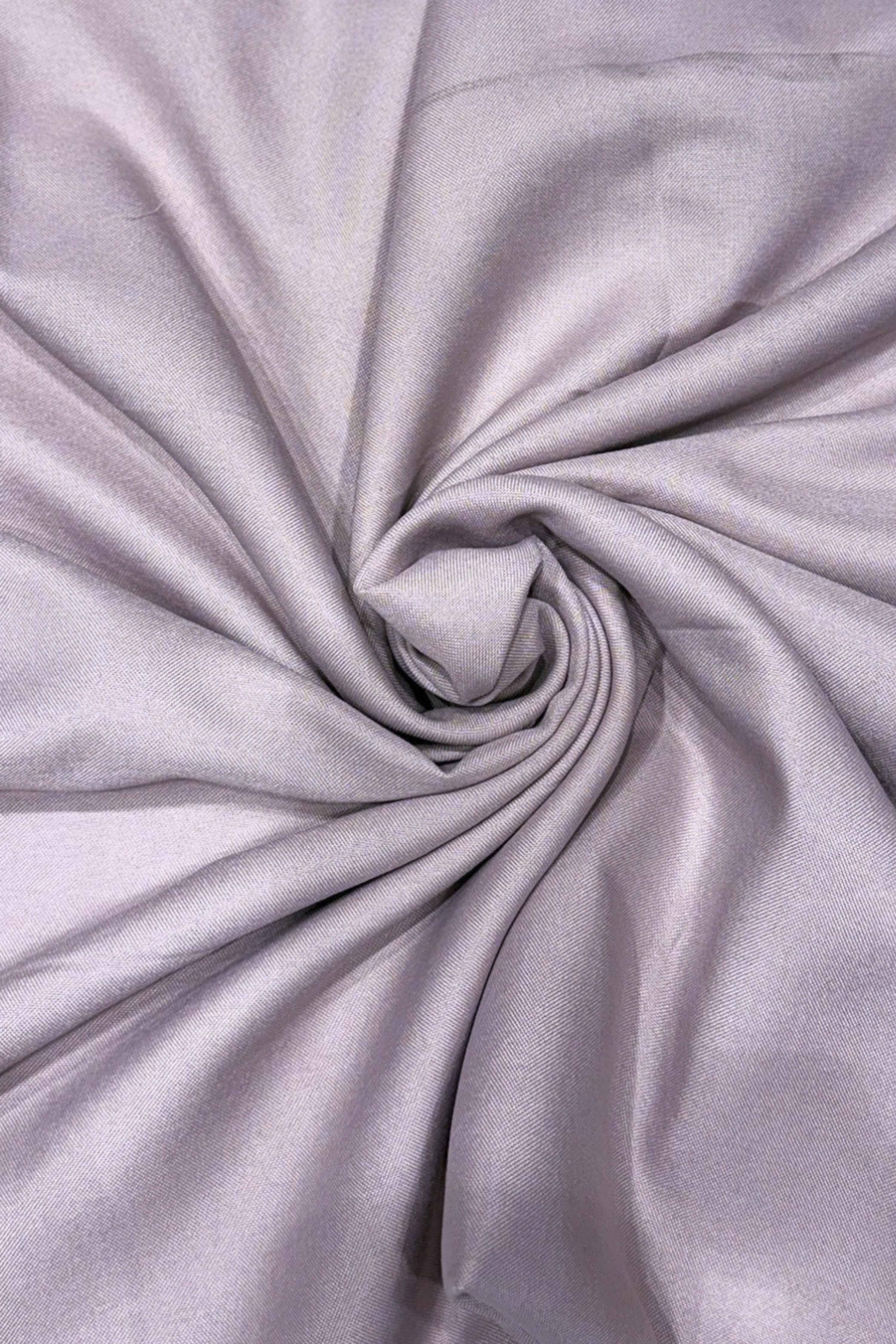 Purple Cotton Printed Unstitched Suit Set image number 3