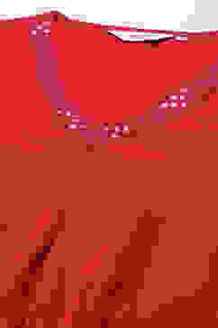 Burgundy Asymmetric Solid Kurta Set image number 1