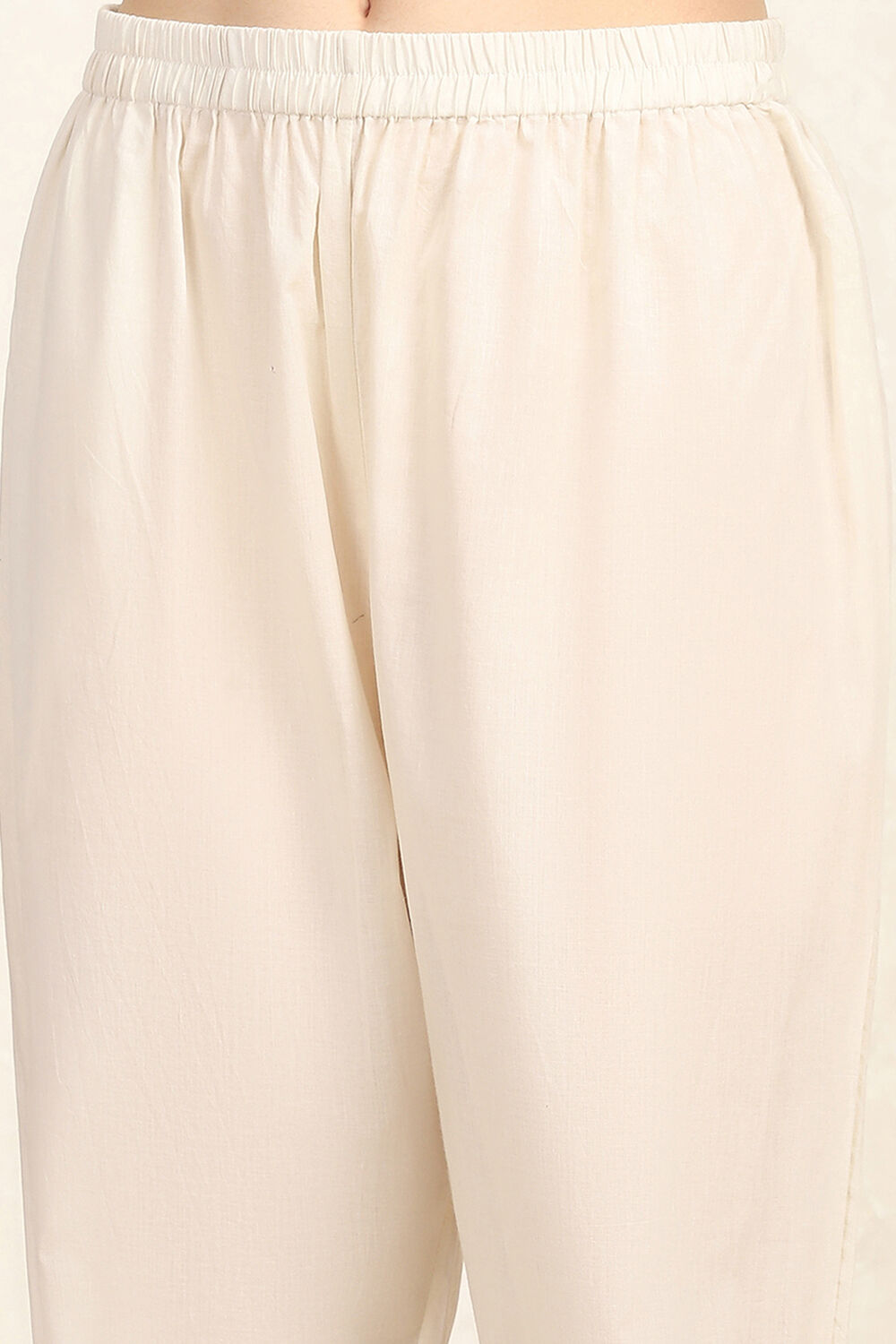 Peach Cotton Unstitched Suit Set image number 3