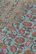 Sea Green Cotton Handloom Unstitched Suit Set image number 2