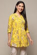 Off White Cotton Straight Kurti image number 4