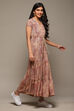 Grey Rayon Straight Printed Jumpsuit image number 3