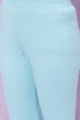 Sky Blue Art Silk Anarkali Kurta Churidar Suit Set image number 7