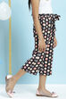 Black Straight Art Silk Girls Bottom Wear image number 3