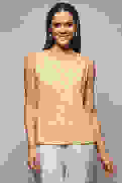 Ochre Rayon Straight Jacket image number 2