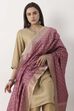 Onion Pink Art Silk Dupatta image number 1