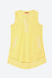 Yellow Cotton Flax Top image number 0