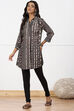 Camel Cotton Blend Solid Churidar image number 0