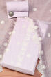 Lavendar Cotton Blend Printed Unstitched Suit Set image number 0