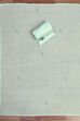Blue Cotton Unstitched Suit Set image number 3
