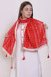 Red Cotton Printed Scarf image number 3