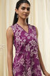 Green Cotton Floral Peplum Suit Set image number 1