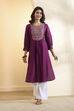 Mustard Viscose Rayon Straight Kurta image number 5
