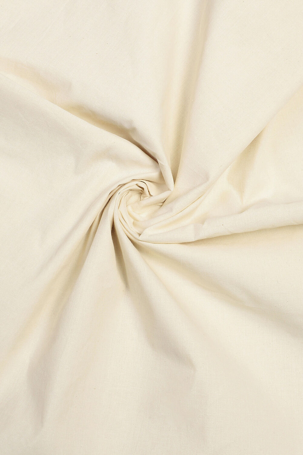 Cream Chanderi Unstitched Suit Set image number 3