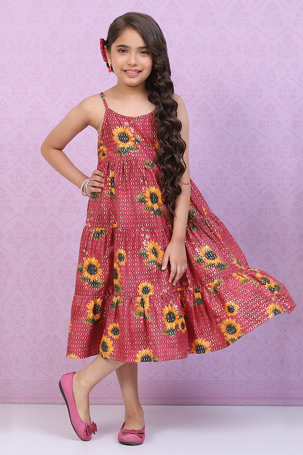 Biba pink dress discount