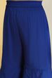 Blue Cotton Printed Straight Sharara Set image number 2