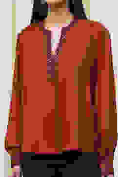 Rust Solid Straight Top image number 1