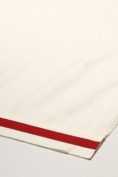 Rohit Bal Off White Cotton Blend Straight Kurta Suit Set image number 3