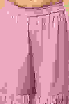 Pink Chiffon Printed Gathered Festive Flared Suit Set image number 2